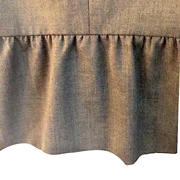 J Crew light grey 100%wool jacket button accent size 6 - Picture 6 of 10